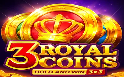 3 Royal Coins: Hold and Win social game interface